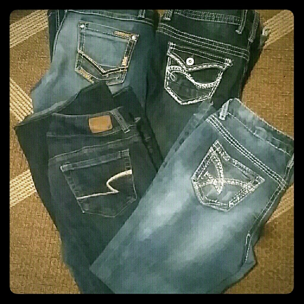 OK I have went CRAZY, ! ALL 4 PAIR OF JEANS